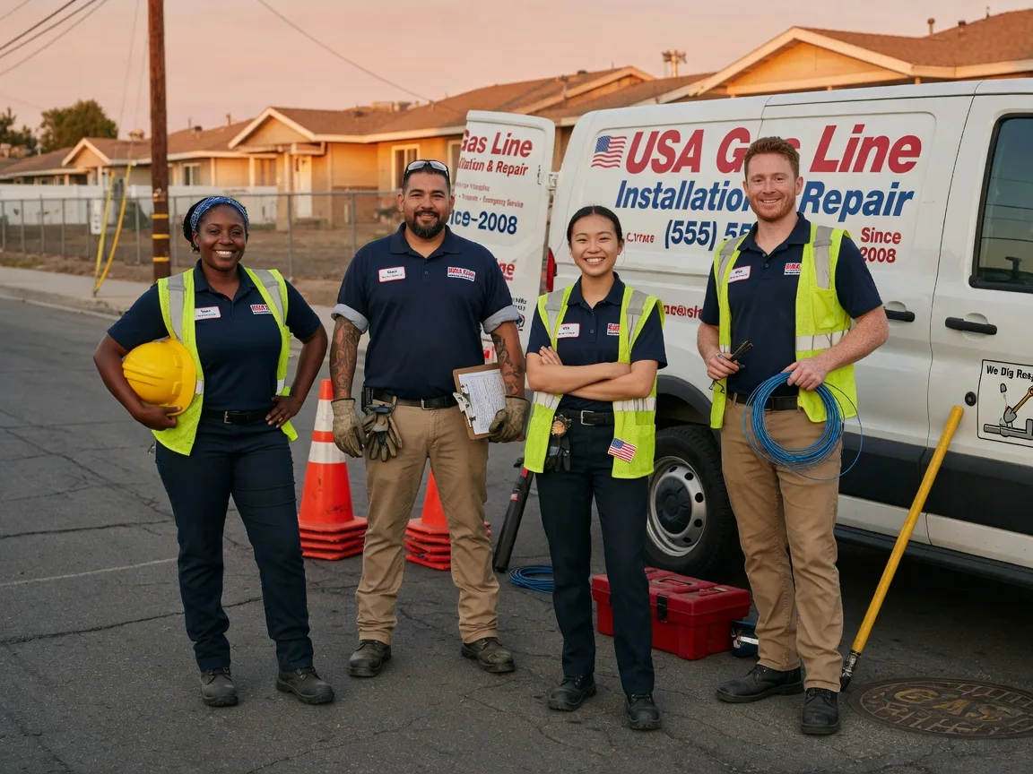 Gas Line Installation company in Cranesville, PA